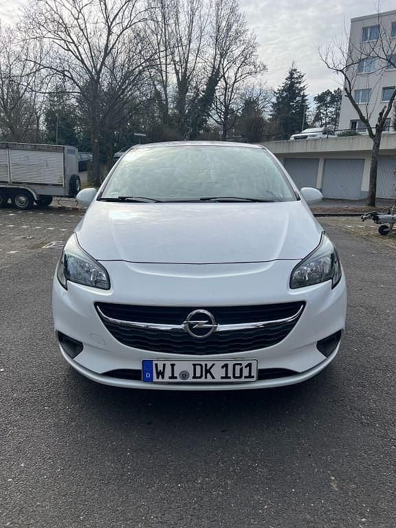 Gebraucht Opel Corsa Edition 90 PS (66 kW) 2015 Weiß Kleinwagen