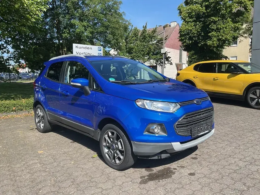 Gebraucht Ford Ecosport Titanium 125 PS (91 kW) 2017 Blau SUV