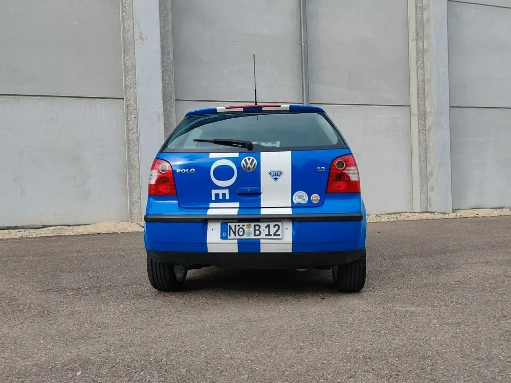 Gebraucht VW Polo Comfortline 64 PS (47 kW) 2002 Blau Kleinwagen
