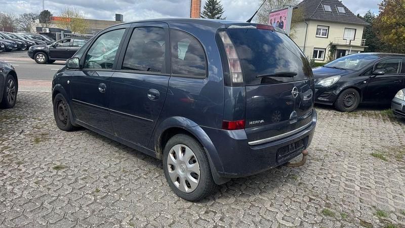 Gebraucht Opel Meriva Edition 101 PS (74 kW) 2007 Blau Van / Kleinbus