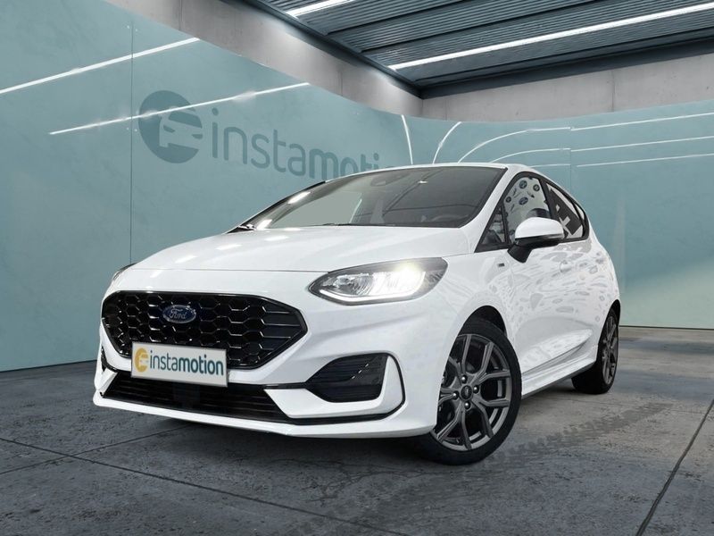 Gebraucht Ford Fiesta ST-Line 125 PS (91 kW) 2022 Weiß Kleinwagen