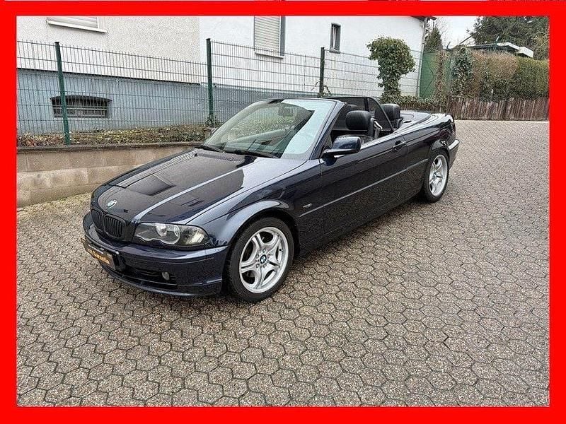 Blau Gebraucht 2002 BMW 320 Cabriolet M Sport Cabrio | 6.649 € (Fairer Preis) - Bild 1/4