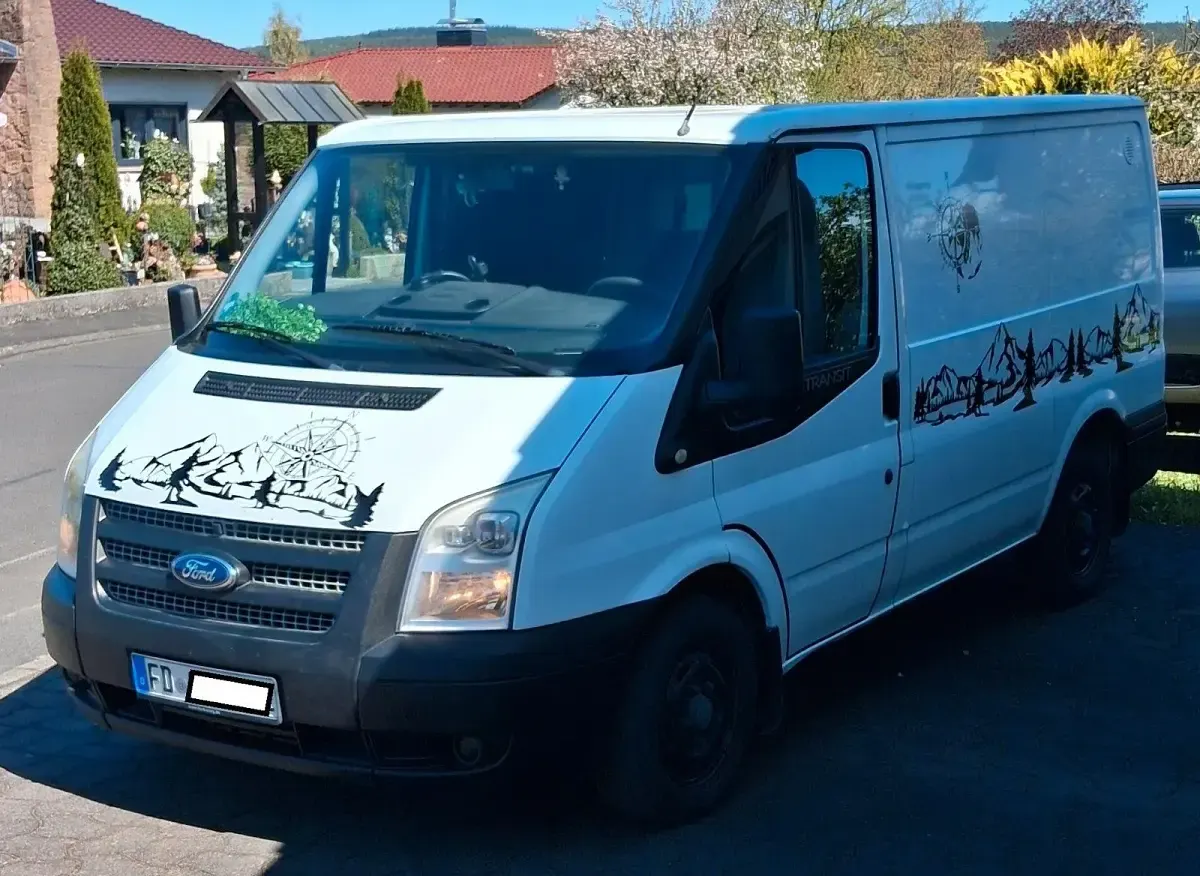 Używany Ford Transit 101 KM (74 kW) 2012 Biały Minivan