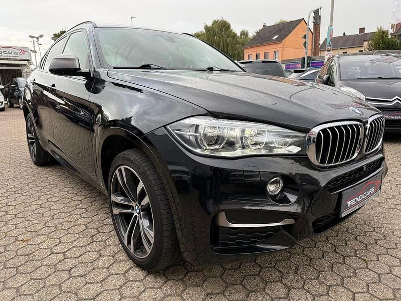 Schwarz Gebraucht 2017 BMW X6 M50 Performance SUV | 28.490 € (Superpreis) - Bild 1/4