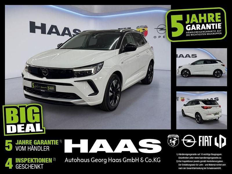 Jade weiss/arktis weiss Gebraucht 2022 Opel Grandland X Ultimate SUV | 25.490 € (Fairer Preis) - Bild 1/4