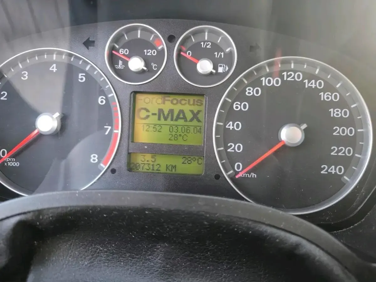 Gebraucht Ford C-MAX 115 PS (84 kW) 2004 Schwarz Van / Kleinbus