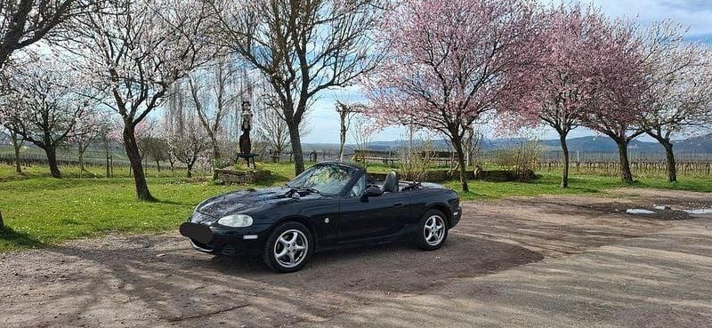 Gebraucht Mazda MX5 145 PS (106 kW) 2003 Schwarz Cabrio