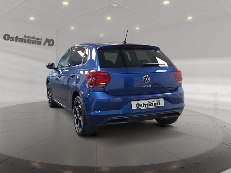 Gebraucht VW Polo Highline 95 PS (69 kW) 2020 Reef blue Kleinwagen