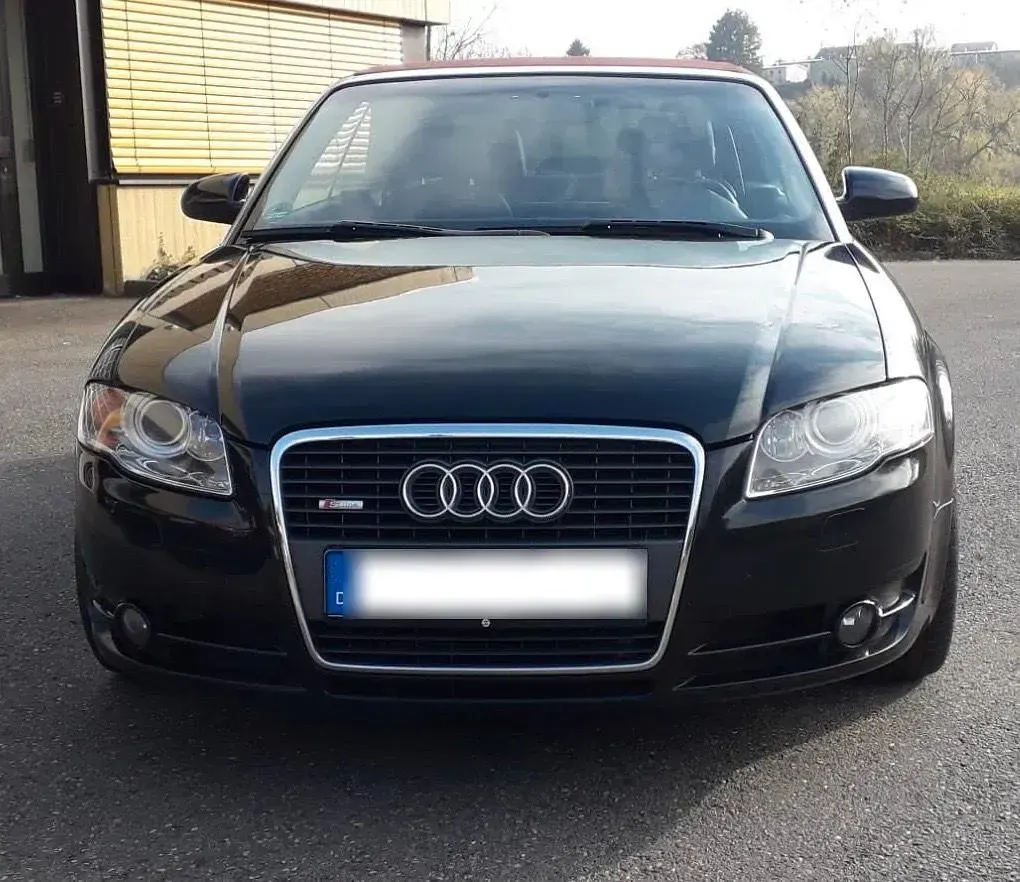 Gebraucht Audi A4 Cabriolet S-Line 179 PS (131 kW) 2007 Schwarz Cabrio