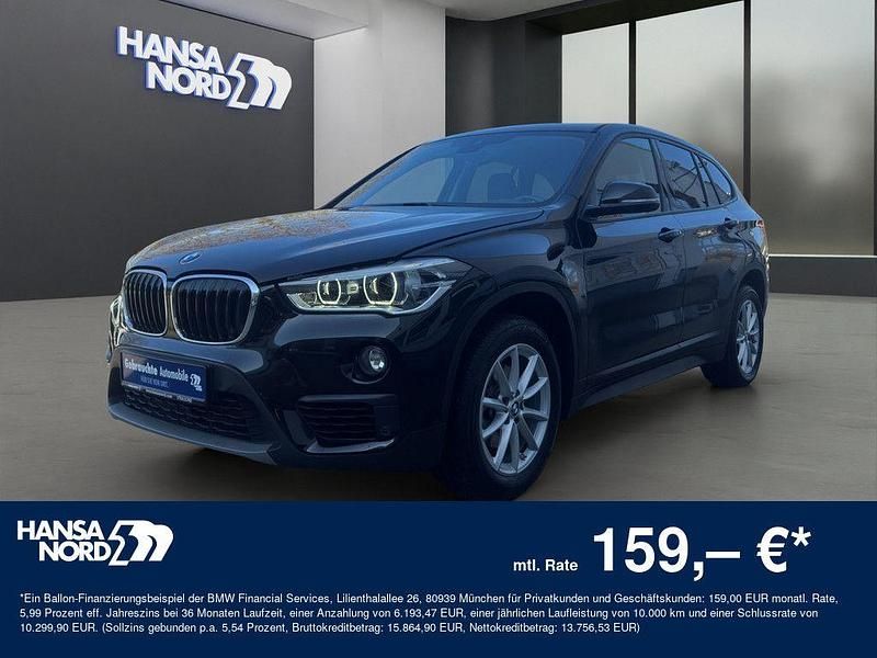 Schwarz Gebraucht 2018 BMW X1 Advantage SUV | 19.950 € (Fairer Preis) - Bild 1/4