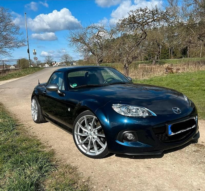 Second-hand Mazda MX5 126 CP (92 kW) 2014 Albastru Cabrio