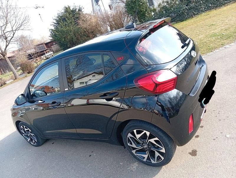 Gebraucht Hyundai i10 N Line 101 PS (74 kW) 2020 Schwarz Kleinwagen