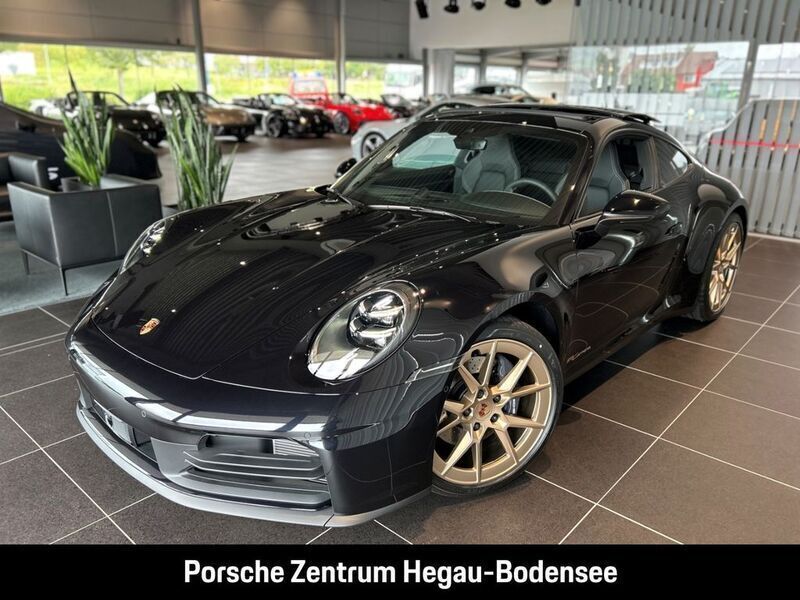 Tiefschwarzmetallic Neu 2024 Porsche 911 Carrera Sport Coupé | 161.921 € (Etwas zu teuer) - Bild 1/4