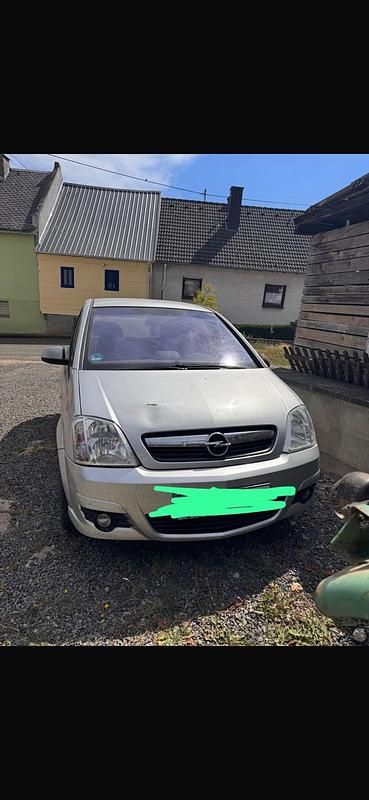 Silber Gebraucht 2008 Opel Meriva Van / Kleinbus | 400 € (Superpreis) - Bild 1/4