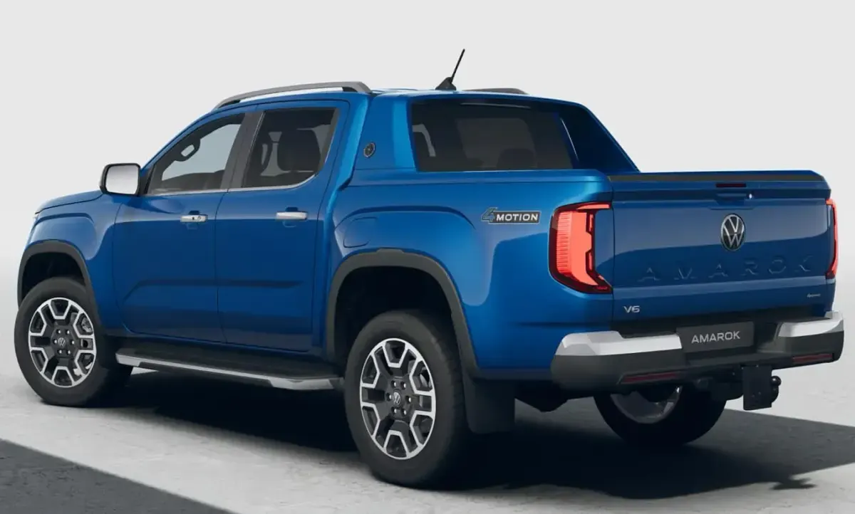 Neu VW Amarok Aventura 241 PS (177 kW) 2026 Bright blue metallic Pickup