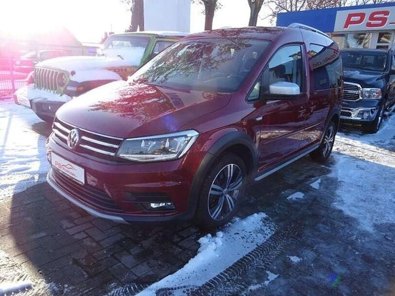Gebraucht VW Caddy 150 PS (110 kW) 2017 Rot Van / Kleinbus