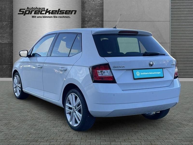 Gebraucht Skoda Fabia Drive 90 PS (66 kW) 2017 Weiß Limousine