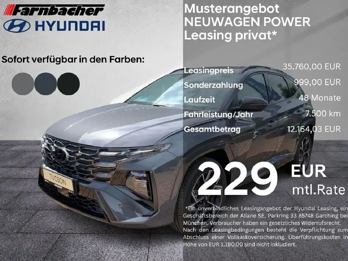 Gebraucht Hyundai Tucson N Line 150 PS (110 kW) 2020 SUV