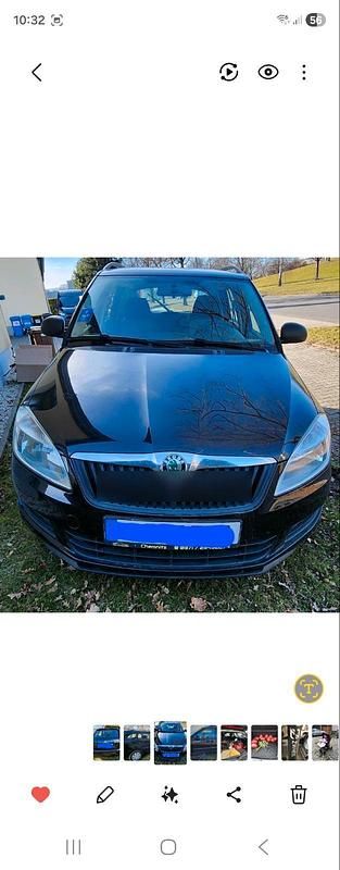 Schwarz Gebraucht 2011 Skoda Fabia Kombi | 4.000 € (Fairer Preis) - Bild 1/4
