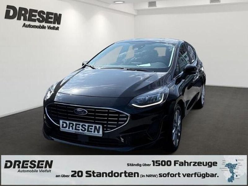Schwarz Gebraucht 2022 Ford Fiesta Titanium X Kleinwagen | 18.850 € (Guter Preis) - Bild 1/4