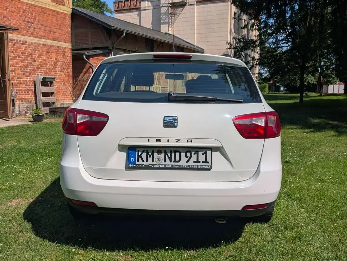 Gebraucht Seat Ibiza ST 86 PS (63 kW) 2014 Weiß Kombi