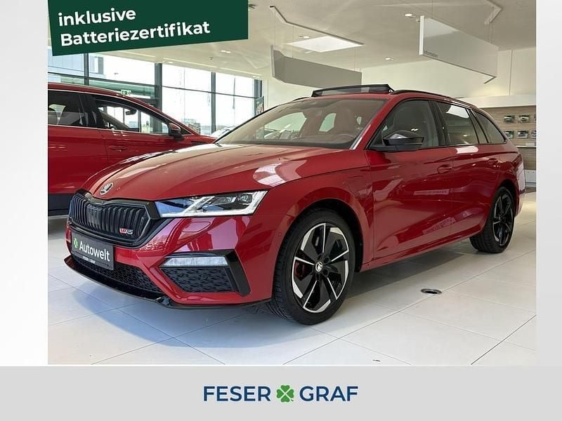 Gebraucht Skoda Octavia RS 245 PS (180 kW) 2021 Velvetrot premium metallic Kombi