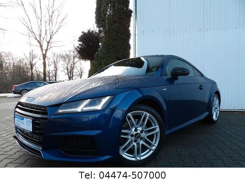Blau Gebraucht 2016 Audi TT S-Line Coupé | 22.990 € - Bild 1/4