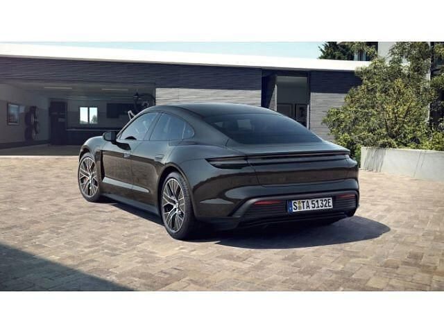 Gebraucht Porsche Taycan 419 kW (571 PS) 2023 Tiefschwarzmetallic (metallic) Limousine
