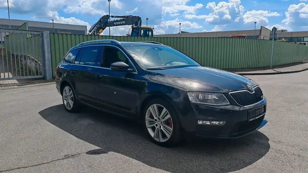 Gebraucht Skoda Octavia RS 184 PS (135 kW) 2015 Schwarz Kombi