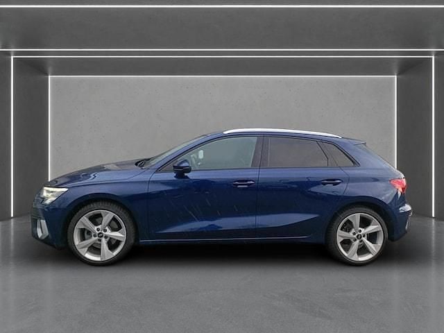 Gebraucht Audi A3 Advanced 150 PS (110 kW) 2021 Blau Limousine