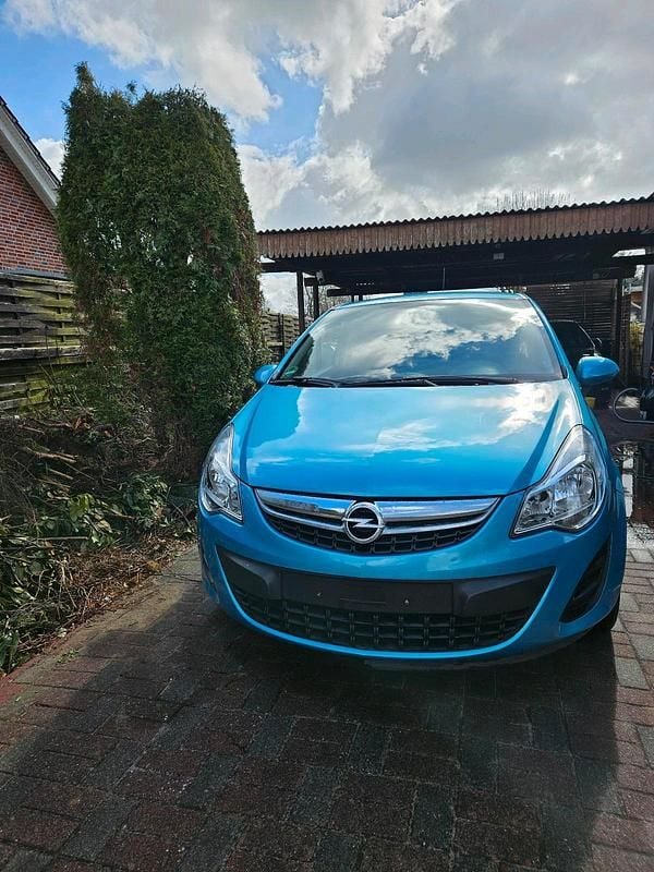 Gebraucht Opel Corsa 69 PS (50 kW) 2011 Blau Kleinwagen