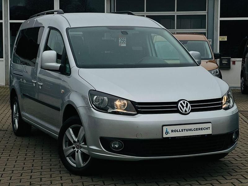 Gebraucht VW Caddy Maxi 102 PS (75 kW) 2012 Silber Van / Kleinbus