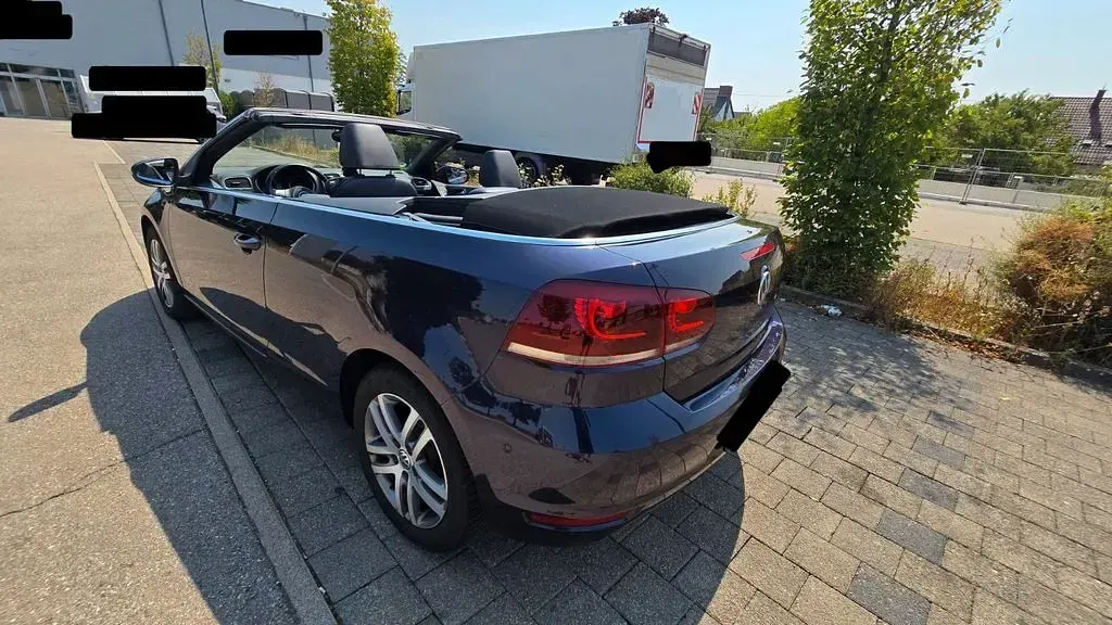 Gebraucht VW Golf Cabriolet Basis 105 PS (77 kW) 2012 Violet Cabrio