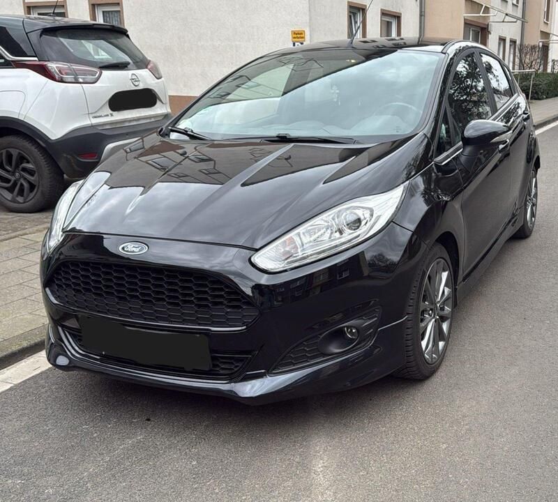 Schwarz Gebraucht 2017 Ford Fiesta ST-Line Kleinwagen | 7.900 € (Guter Preis) - Bild 1/4