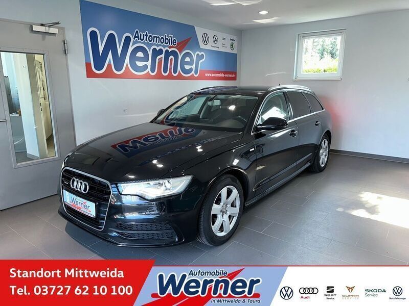 Schwarz Gebraucht 2012 Audi A6 S-Line Kombi | 14.380 € (Fairer Preis) - Bild 1/4
