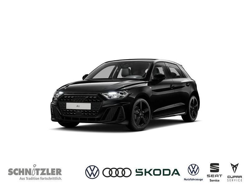 Schwarz Neu 2025 Audi A1 Sportback S-Line Kleinwagen | 26.980 € (Superpreis) - Bild 1/4