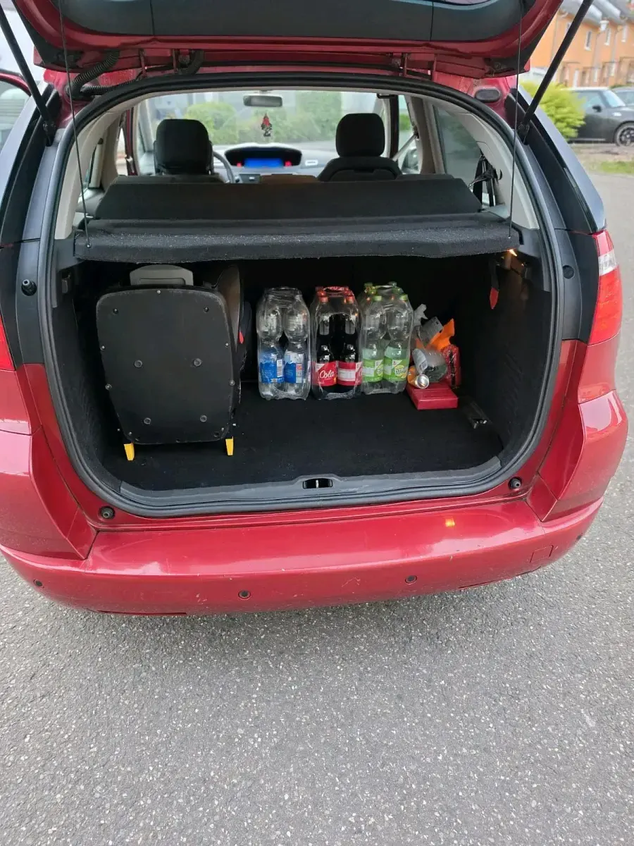Gebraucht Citroën C4 Picasso 120 PS (88 kW) 2012 Rot Van / Kleinbus
