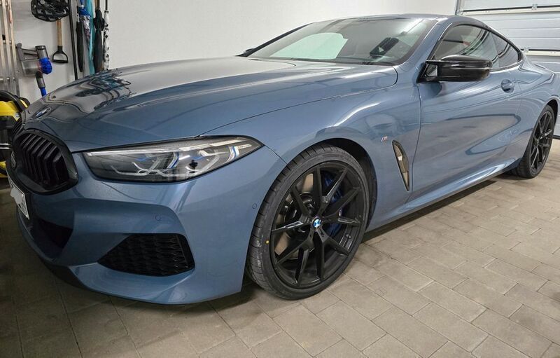 Blau Gebraucht 2020 BMW M850 Efficient Dynamics Coupé | 59.800 € (Superpreis) - Bild 1/4