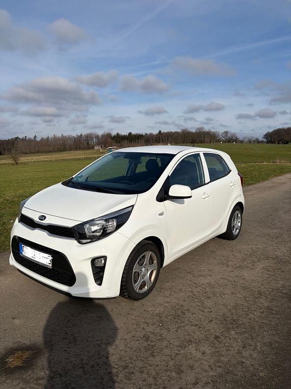 Gebraucht Kia Picanto Edition 7 67 PS (49 kW) 2019 Weiß Kleinwagen