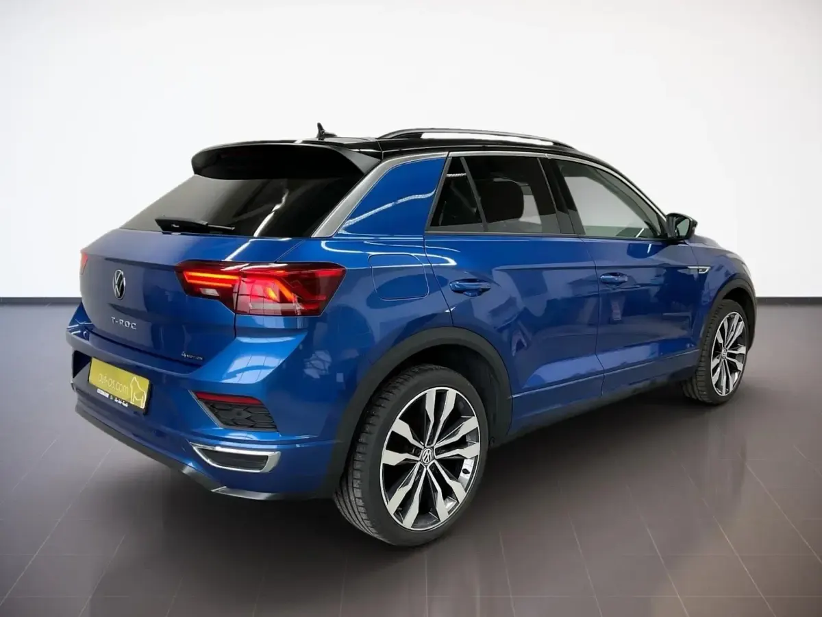 Gebraucht VW T-Roc Sportline 190 PS (139 kW) 2020 Ravennablau metallic SUV