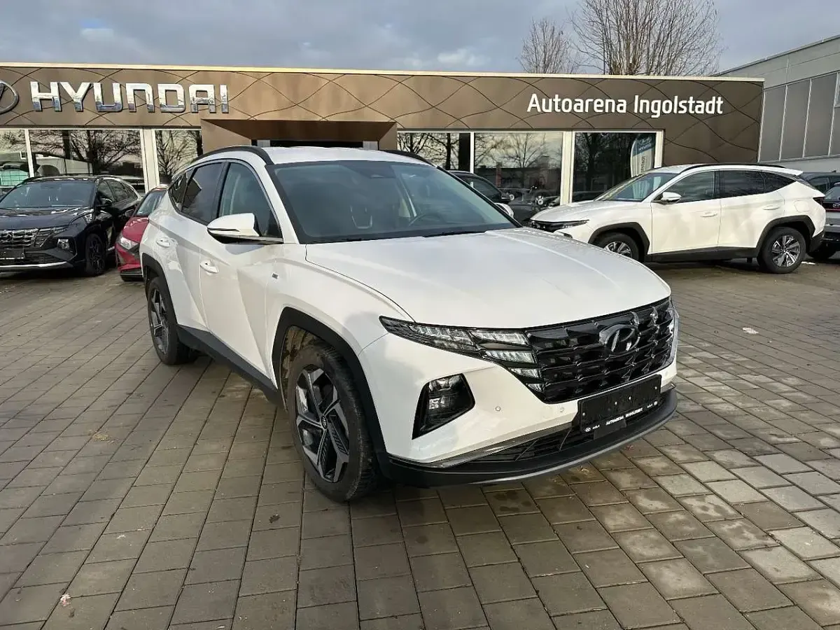 Gebraucht Hyundai Tucson Prime 180 PS (132 kW) 2023 Serenity white / mic SUV