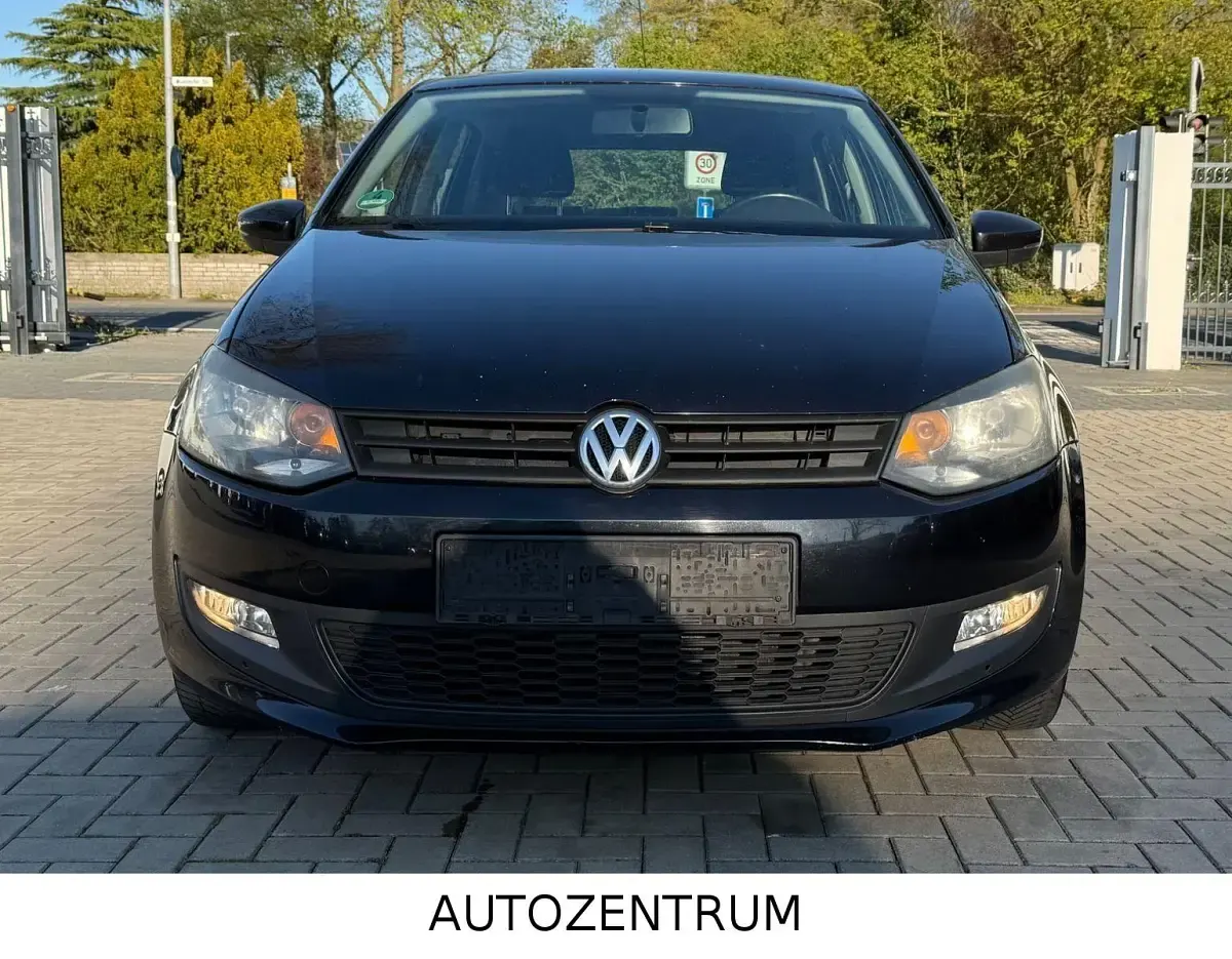 Gebraucht VW Polo Style 86 PS (63 kW) 2011 Schwarz Kleinwagen