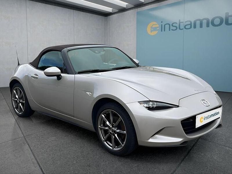 Gebraucht Mazda MX5 184 PS (135 kW) 2023 Braun Cabrio