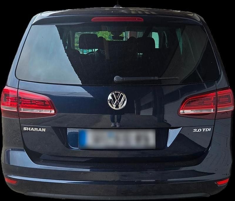 Gebraucht VW Sharan 150 PS (110 kW) 2017 Blau Van / Kleinbus
