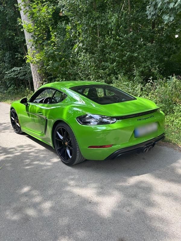 Gebraucht Porsche Cayman GTS 366 PS (269 kW) 2019 Grün Coupé