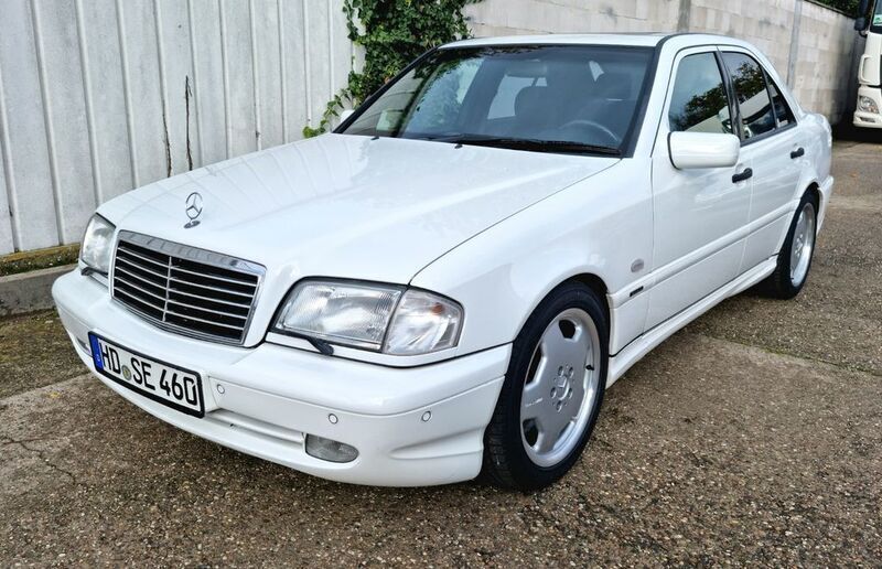 Firnweiß Gebraucht 1999 Mercedes C43 AMG AMG Limousine | 39.800 € (Etwas zu teuer) - Bild 1/4