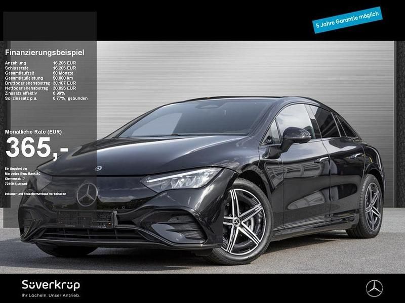 Schwarz Gebraucht 2024 Mercedes EQE300 AMG Limousine | 46.300 € (Fairer Preis) - Bild 1/2