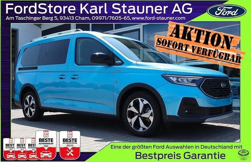 Blau Neu 2025 Ford Tourneo Connect Active Van / Kleinbus | 38.480 € (Etwas zu teuer) - Bild 1/4