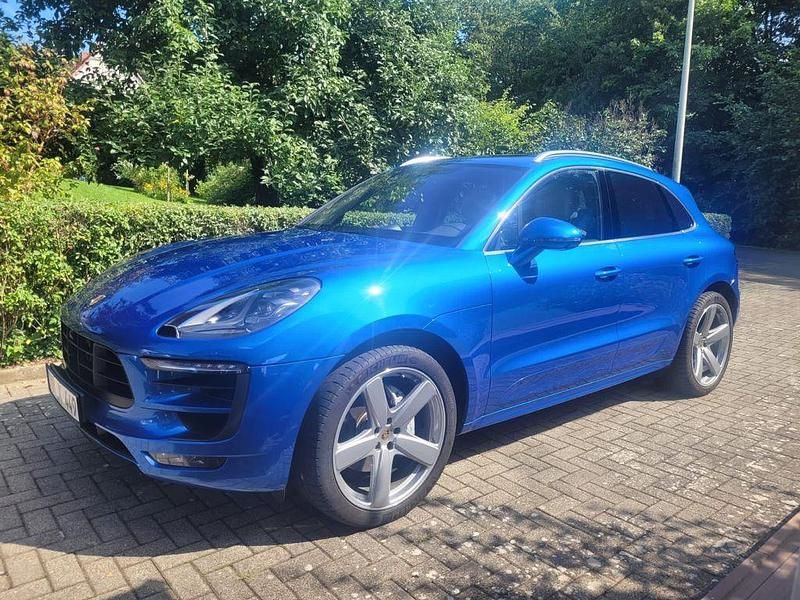 Blau Gebraucht 2017 Porsche Macan S SUV | 39.900 € (Fairer Preis) - Bild 1/4