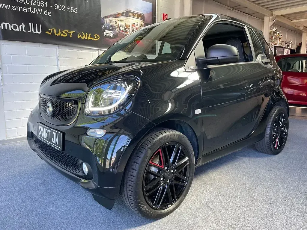 Gebraucht Smart ForTwo Cabrio Brabus 109 PS (80 kW) 2019 Schwarz Cabrio
